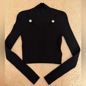 Versus by Versace knitted turtle neck top